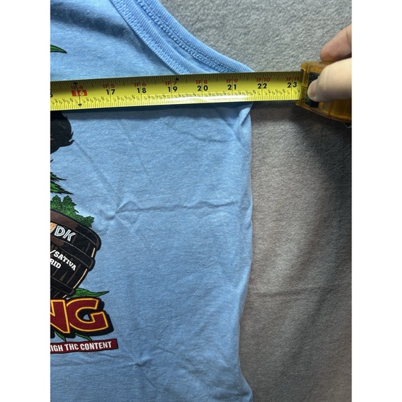 Men's XL Graphic Dankey Kong Tank Top  Weed Marijuana Streetwear - Picture 2 of 5